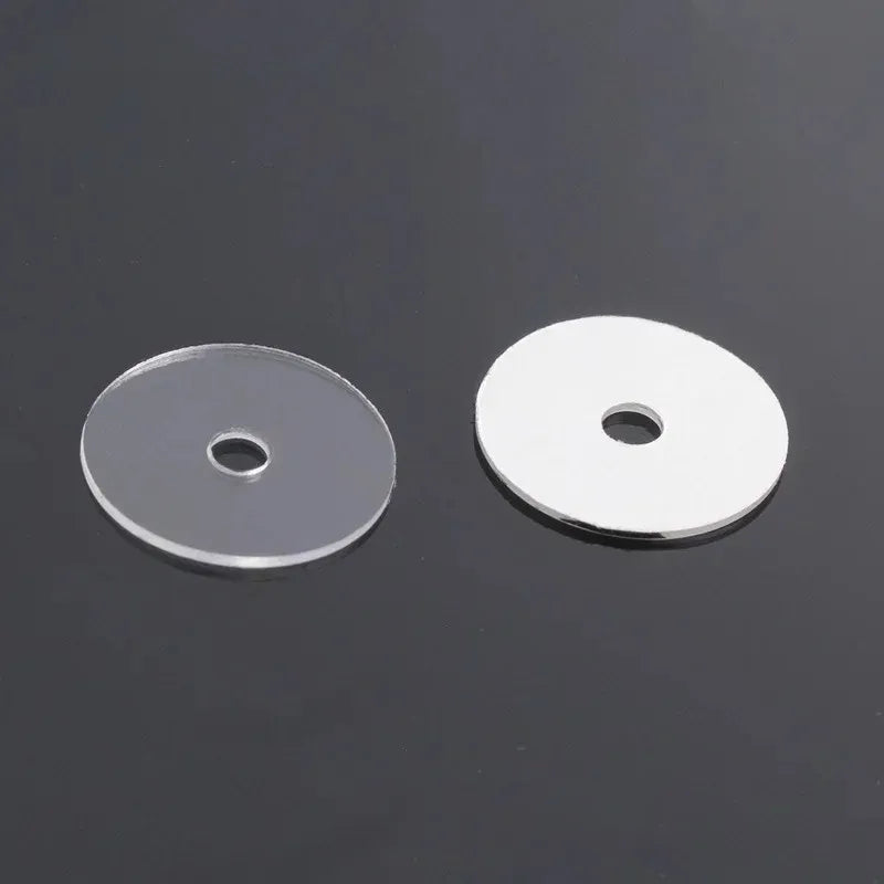 Lot de 2 autocollants de valve Presta transparents – Protection anti-frottement pour jante vélo