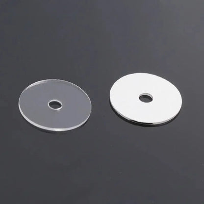 Lot de 2 autocollants de valve Presta transparents – Protection anti-frottement pour jante vélo