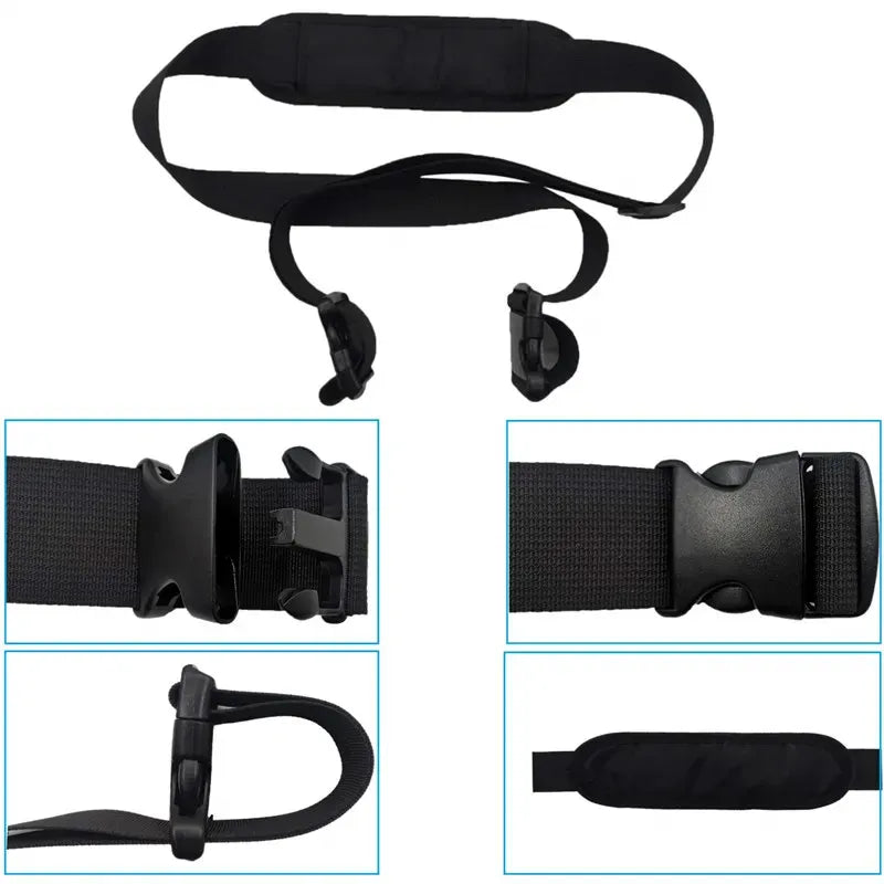 Sangle d'épaule réglable pour transport de vélo et trottinette