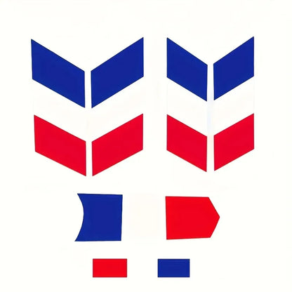 Stickers drapeau Français pour vélo – 4 modèles