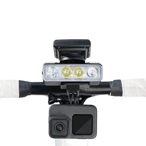 Lampe avant vélo haute puissance 1700 lumens angle ajustable - support compteur/éclairage - West Biking
