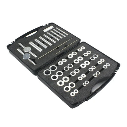 Kit d’installation et d'extraction de roulements de moyeu vélo – 20 paires de blocs + 8 tubes de guidage