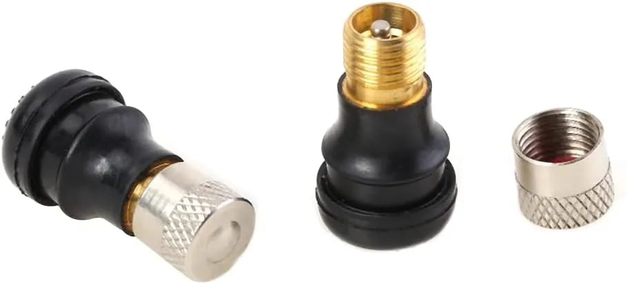2 valves tubeless métal pour pneu sans chambre – Compatible Xiaomi M365 / Pro / Ninebot Max G30