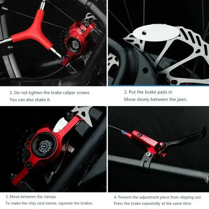 Outil d’alignement de plaquettes de frein à disque – Acier inoxydable