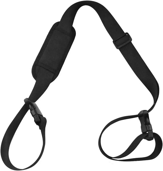 Sangle d'épaule réglable pour transport de vélo et trottinette