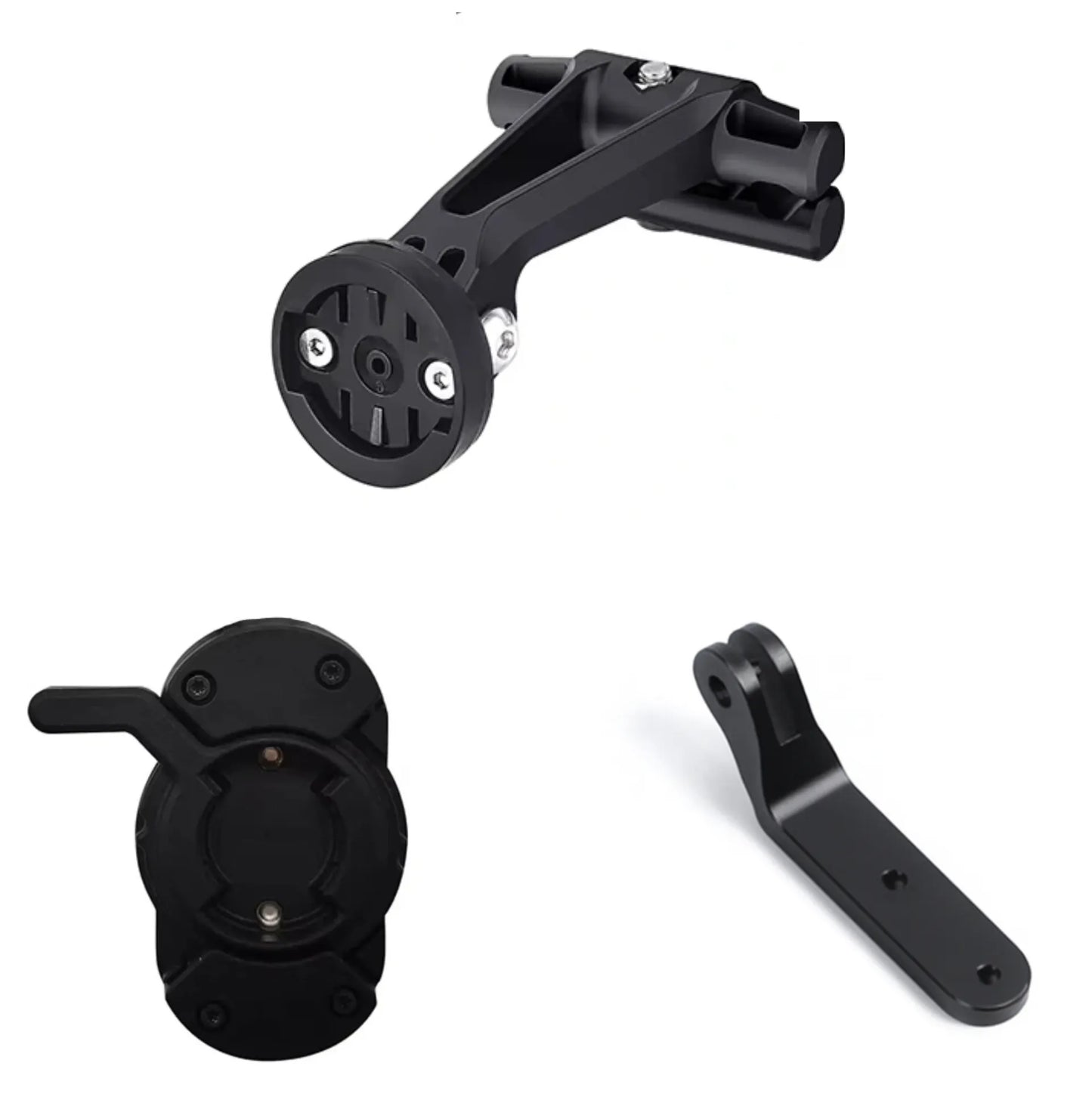 Pack supports sous selle sécurisé avec rallonge optimisée pour Garmin Varia RCT715