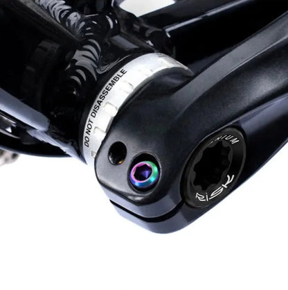 Lot de 2 vis de serrage pour manivelle Route, Gravel, VTT – Titane TC4 Gr5 M6×18
