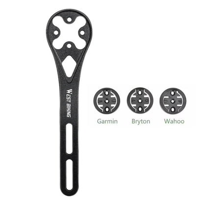 Support compteur Garmin/Bryton/Wahoo pour cintres aérodynamiques – Fixation sous cintre