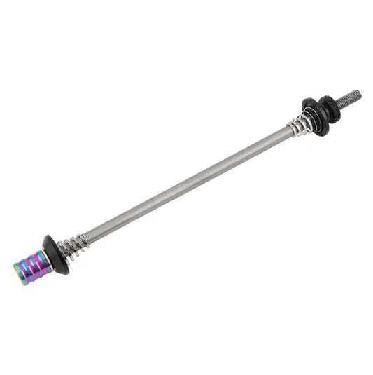 Axe de roue arrière à serrage rapide vélo – Alliage titane/aluminium, 130–135 mm