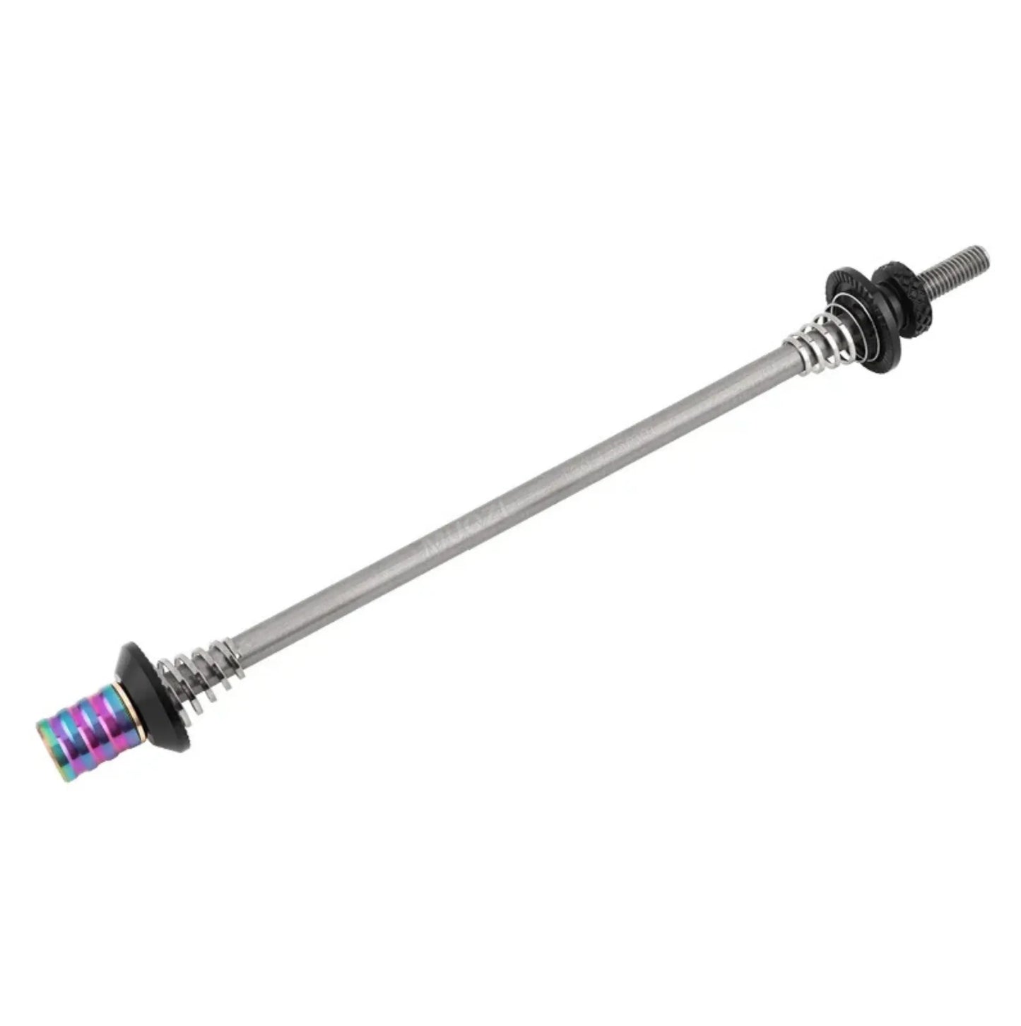 Axe de roue arrière à serrage rapide vélo – Alliage titane/aluminium, 100 mm