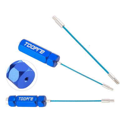 Outil de routage de câbles de vélo standard – Alliage d’aluminium et aimants