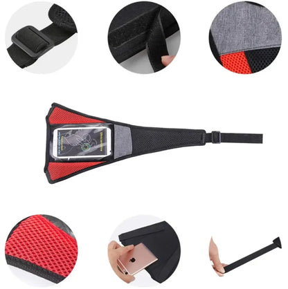 Toile anti-transpiration vélo avec housse téléphone – Protection cadre et entraînement indoor