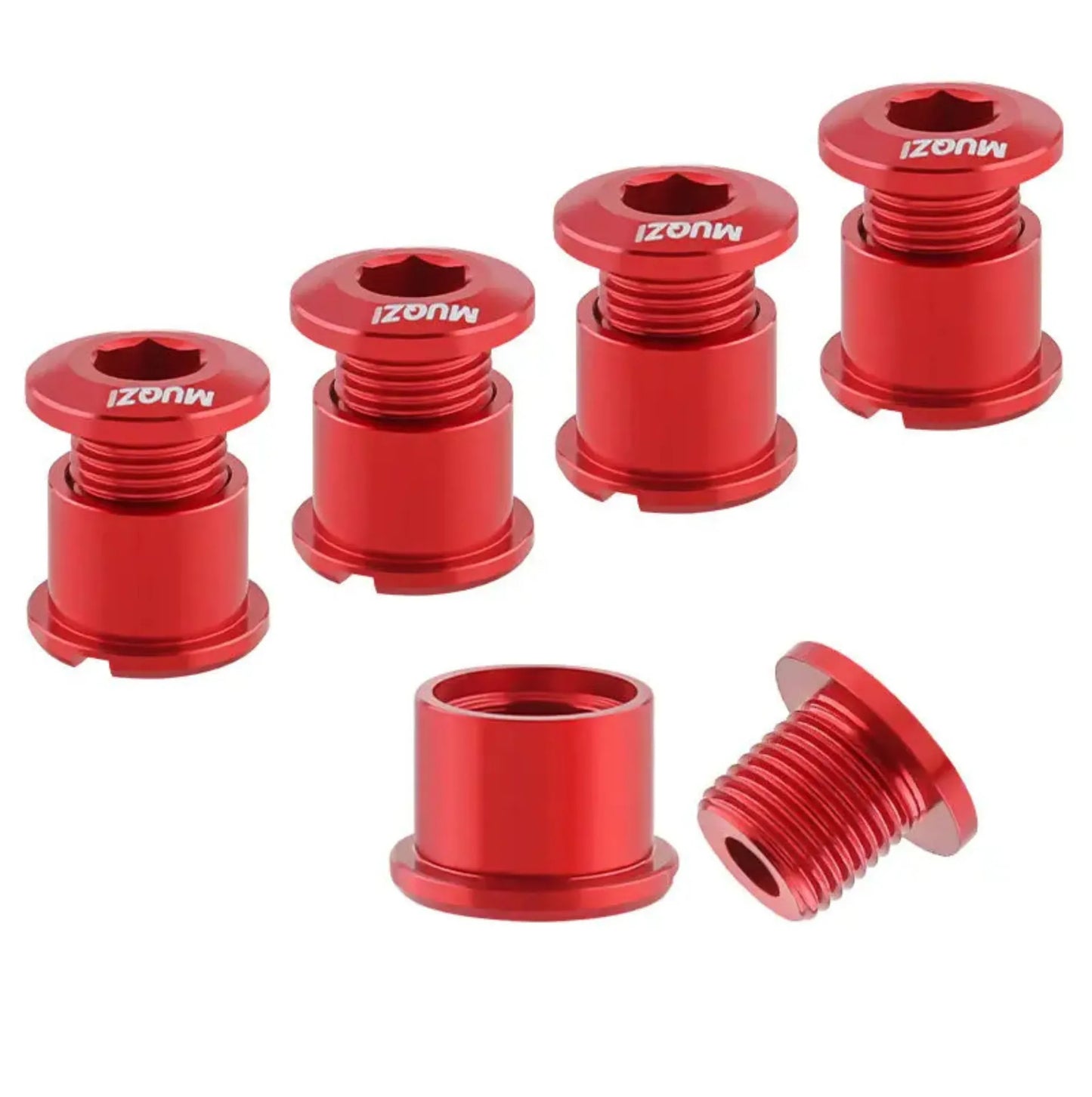 lot de 5 Boulons de plateau MUQZI – Aluminium CNC anodisé, 6,5 mm et 8,5 mm