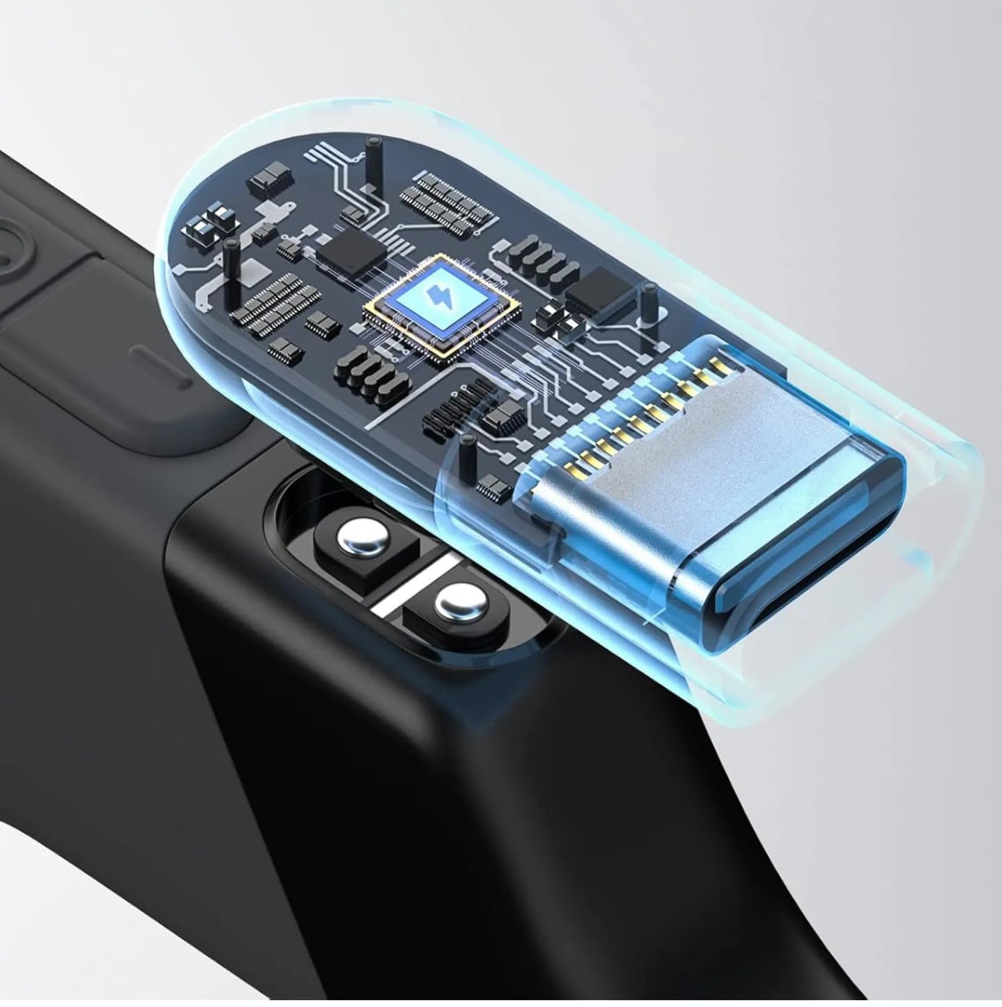 Adaptateur de charge magnétique USB-C pour casques Shokz / AfterShokz OpenRun, OpenRun Pro, OpenComm