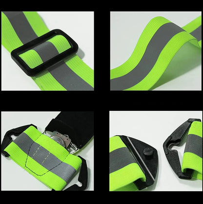 Gilet de sécurité LED haute visibilité – 360° réfléchissant