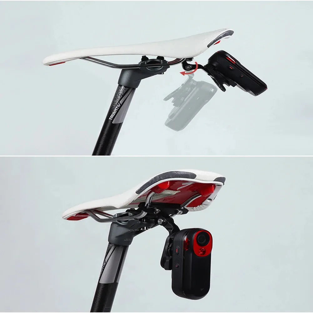 Pack supports sous selle sécurisé avec rallonge optimisée pour Garmin Varia RCT715