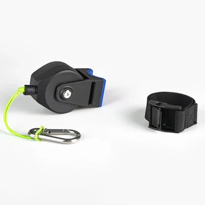 Système de traction vélo compact – Corde extensible 2,3 m à ressort interne