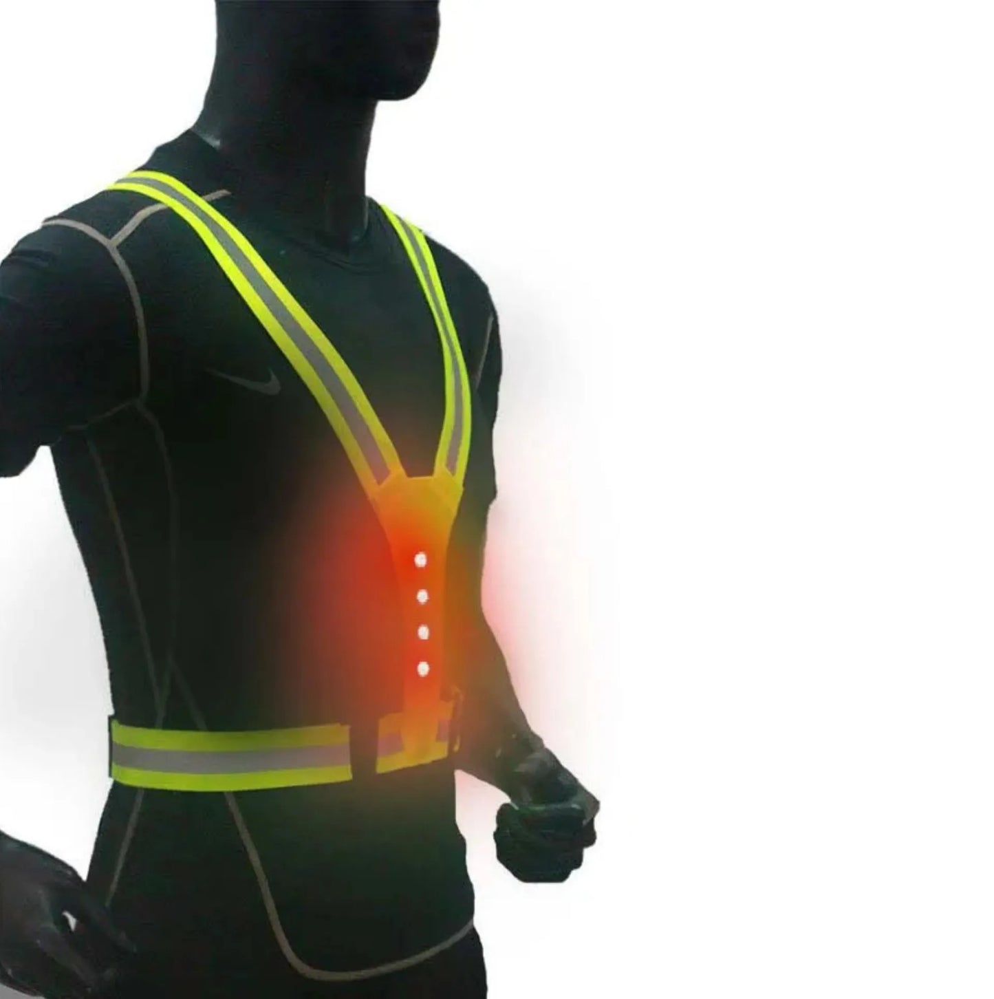 Gilet de sécurité LED haute visibilité – 360° réfléchissant