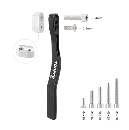 Guide-chaîne anti-déraillement route TOOPRE – Kit avec vis de fixation multi-tailles