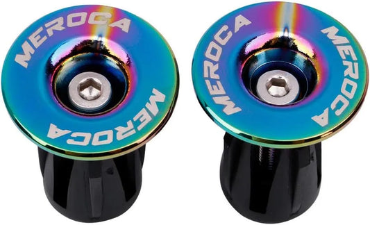 Bouchons de cintre vélo – 22 à 24 mm – Vis M4 – Multicolore