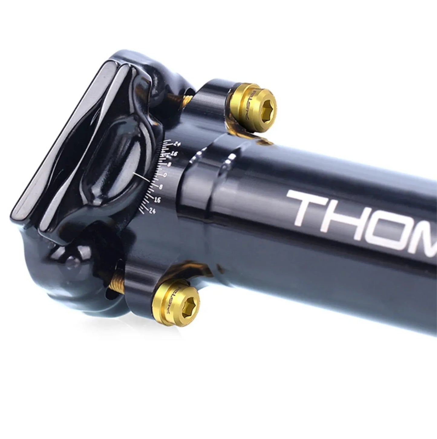 Kit 2 vis de fixation tige de selle RISK – Titane M5×30 ou M5×40