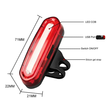 Pack éclairage vélo complet – Phare avant XOSS XL-400 + feu arrière USB + support déporté XL