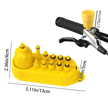 Kit universel de purge hydraulique – Freins à disque vélo (mineral oil) – MTB / Route