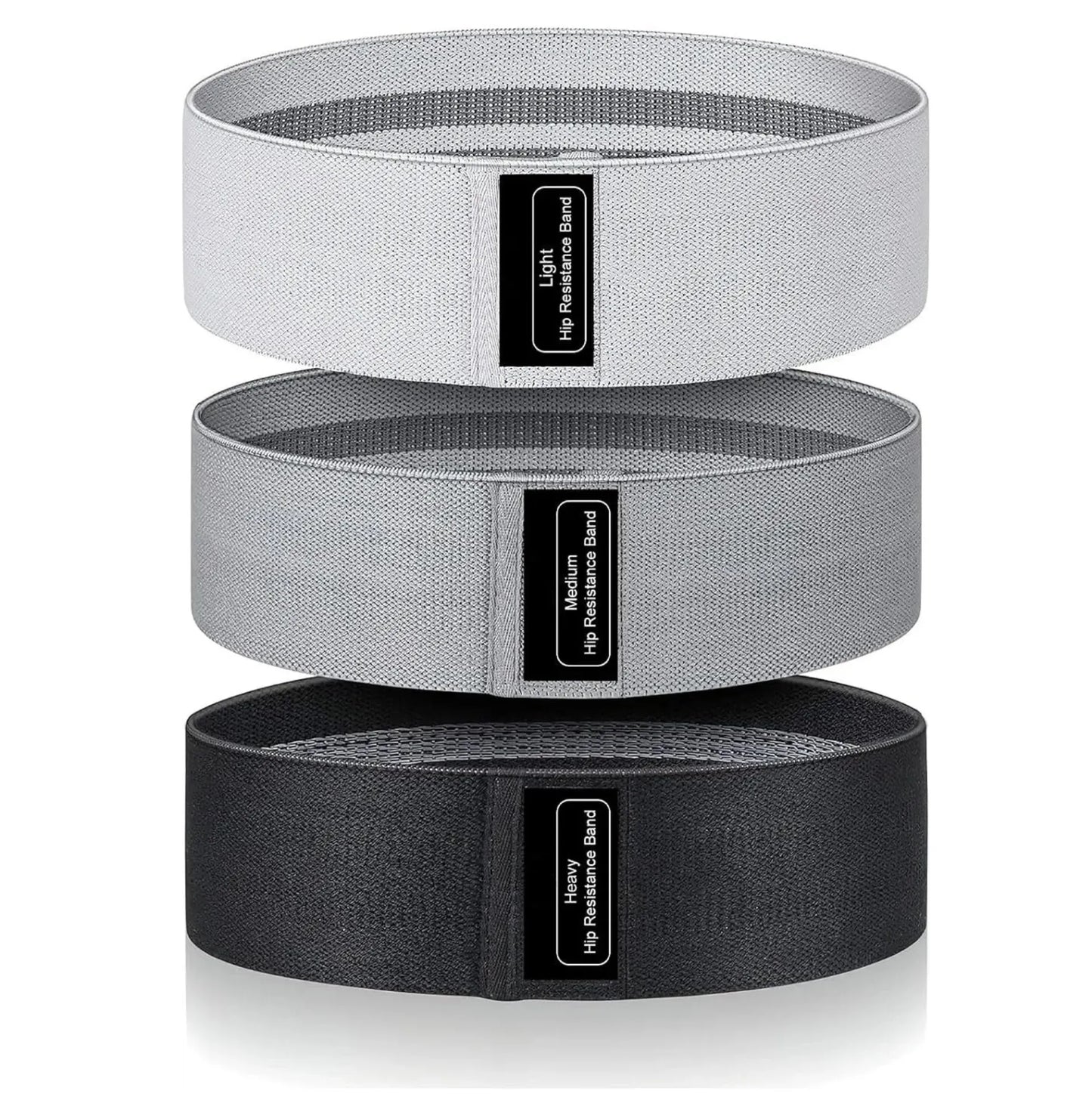 Pack de 3 Bandes de Résistance – Light / Medium / Heavy – Entraînement Fessiers, Jambes et Cuisses