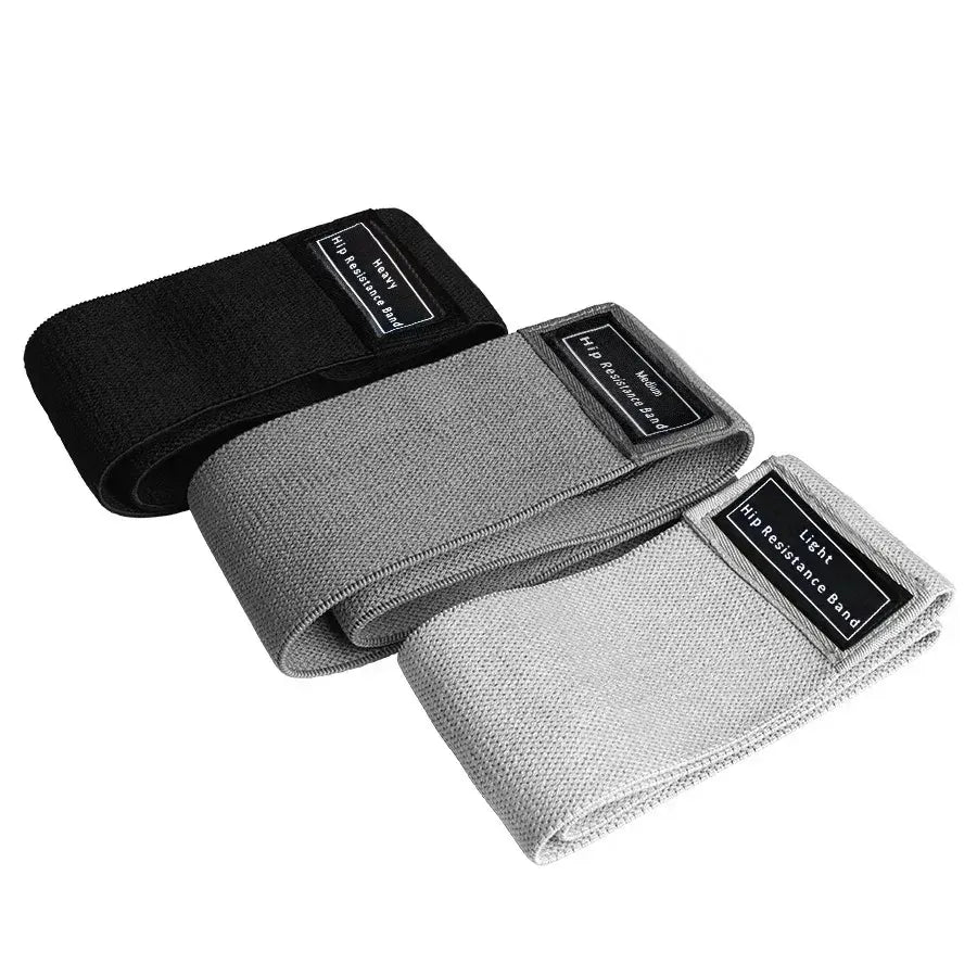 Pack de 3 Bandes de Résistance – Light / Medium / Heavy – Entraînement Fessiers, Jambes et Cuisses
