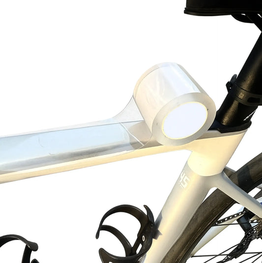 Ruban protecteur transparent pour cadre de vélo – 7 cm × 5 m – Anti-rayures et invisible