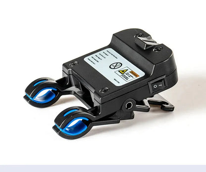 Calibrateur laser de guidon vélo – Alignement précis, USB-C, guidon 22,2–31,8 mm