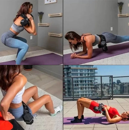 Ceinture de musculation – Support de charge pour haltères et kettlebells
