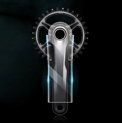 Films de protection pour manivelle VTT – Lot de 2 (transparent)