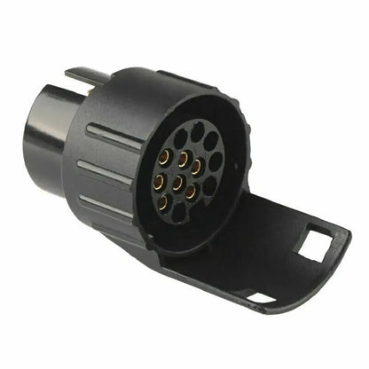 Adaptateur prise remorque 7 broches vers 13 broches – 12V – Compact et étanche
