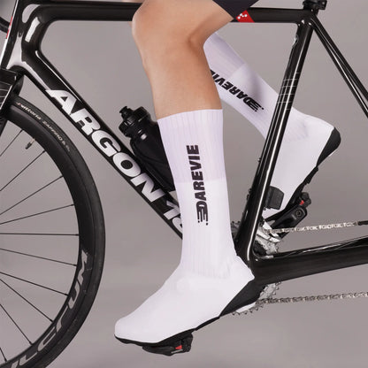 Couvre-chaussures aérodynamiques haute performance – Unisexe – Route/VTT – Coupe-vent, déperlant et ajusté