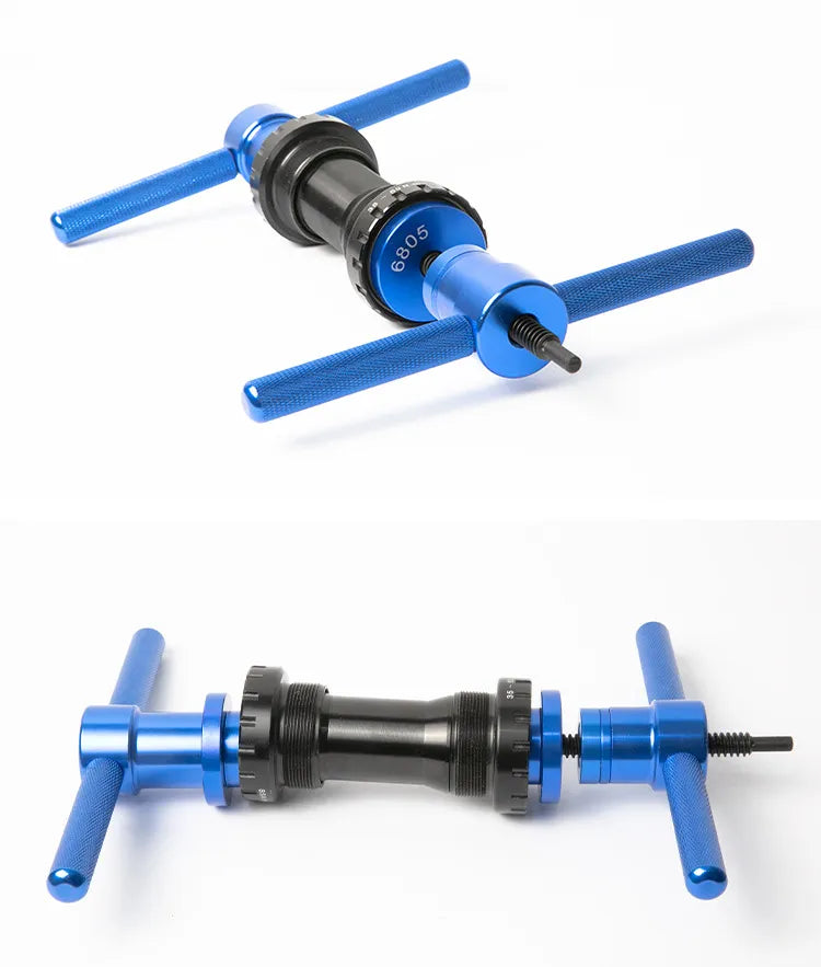 Kit Professionnel d’Installation et d’Extraction de Roulements pour Vélo avec boîte - Compatible Moyeu de Roue