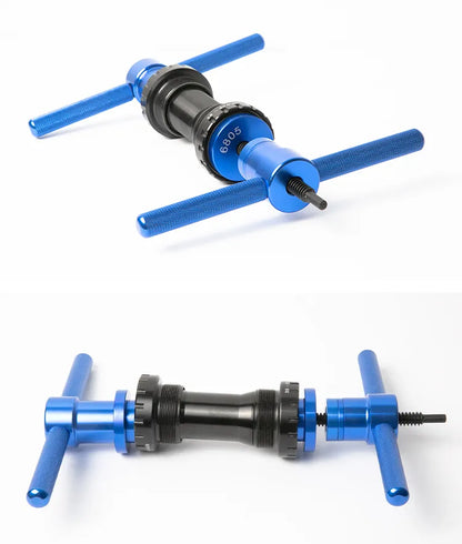 Kit Professionnel d’Installation et d’Extraction de Roulements pour Vélo avec boîte - Compatible Moyeu de Roue