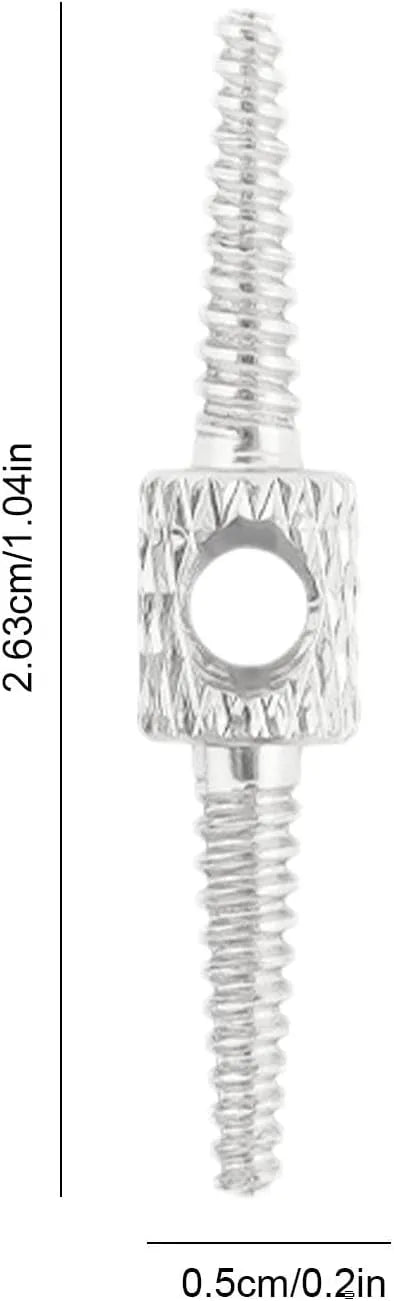 Outil de routage câble interne vélo - Aluminium argent - 2 pièces - Pour frein et dérailleur - Compatibilité universelle