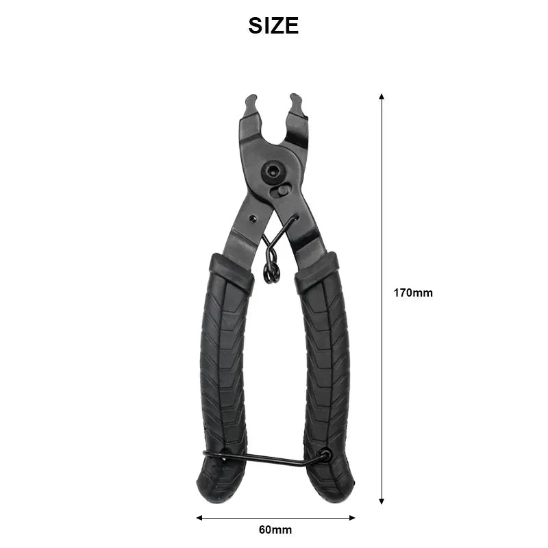 Pince ouverture/fermeture maillon rapide vélo – Compatible Shimano & chaînes 9 à 12 vitesses