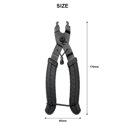 Pince ouverture/fermeture maillon rapide vélo – Compatible Shimano & chaînes 9 à 12 vitesses