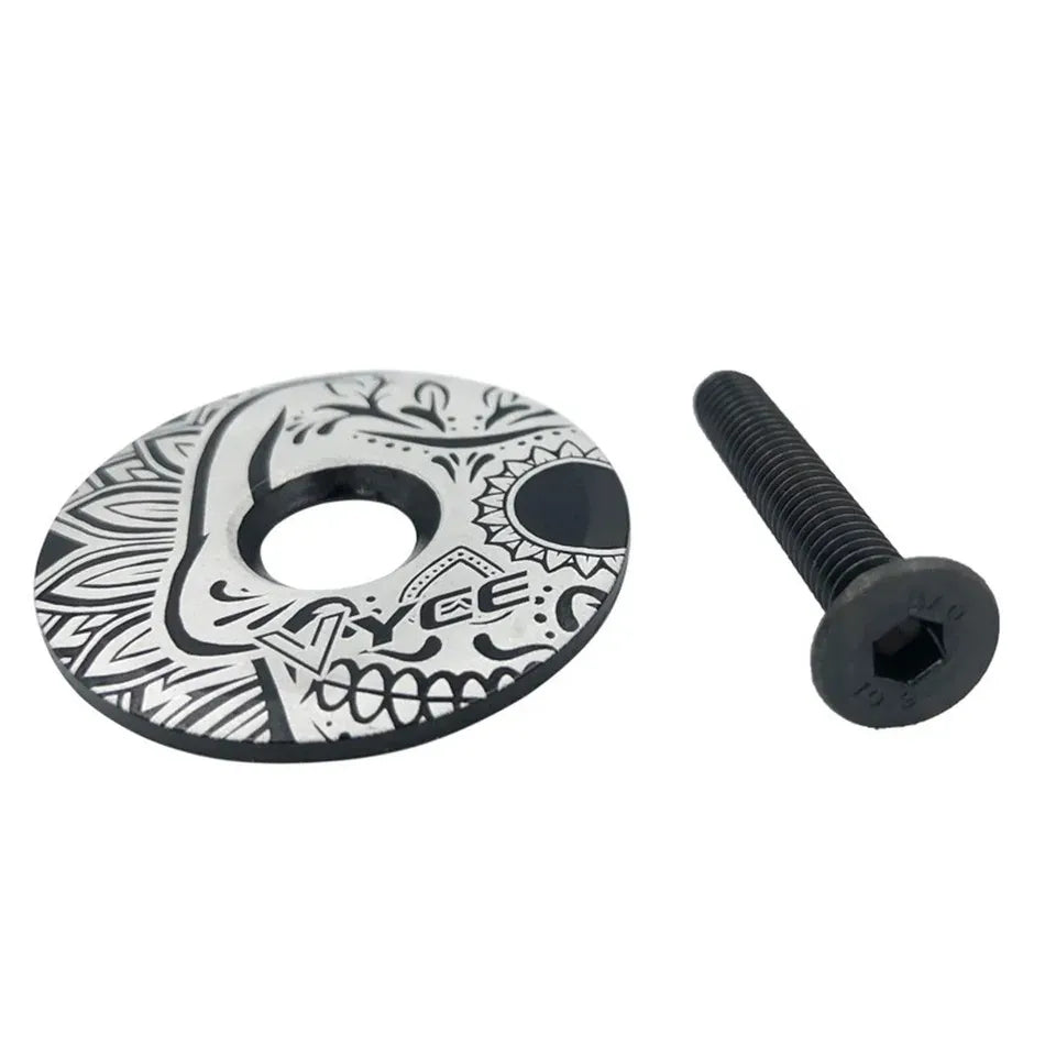 Capuchon supérieur de potence VYCE – 31,6 mm – Aluminium anodisé – Pour pivot 28,6 mm