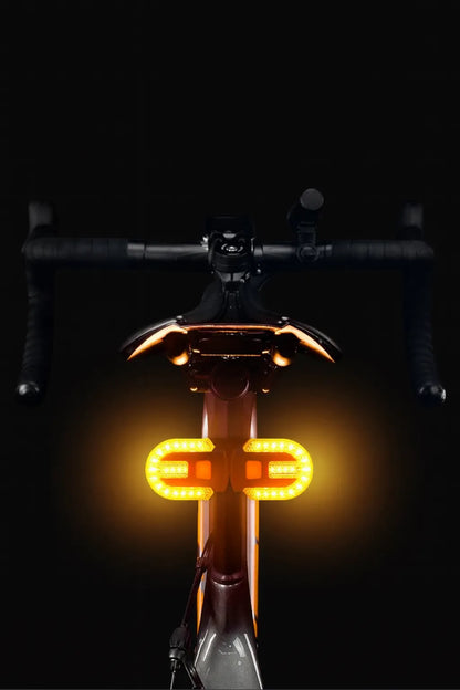 Clignotants vélo LED avec télécommande sans fil – 3 en 1 USB rechargeable