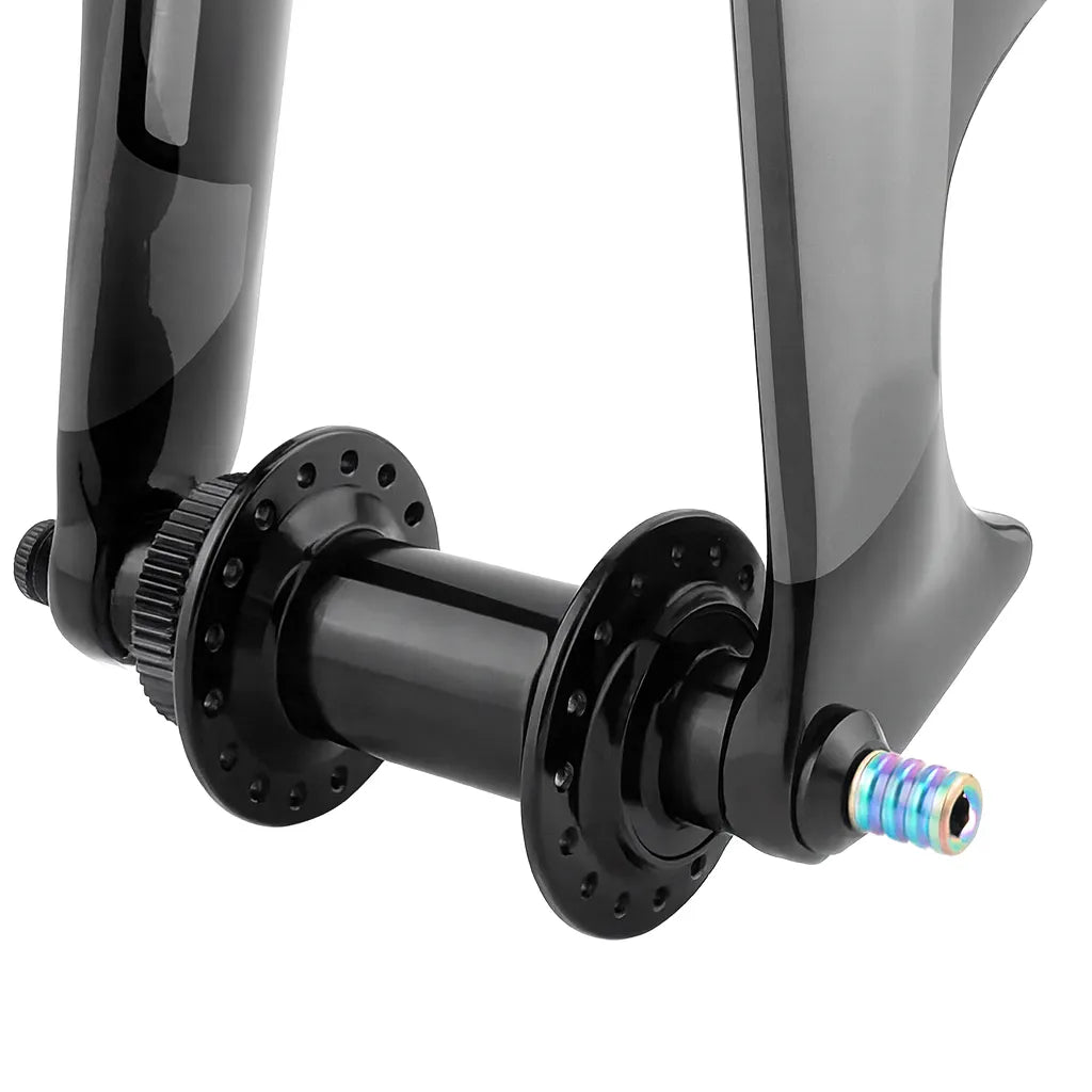 Axe de roue arrière à serrage rapide vélo – Alliage titane/aluminium, 130–135 mm