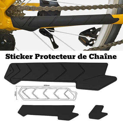 Protecteur de cadre en silicone noir – bande autocollante