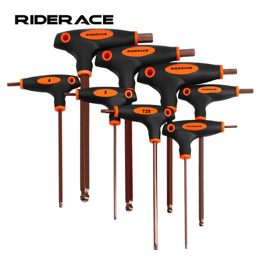 Clés hexagonales en T RIDERACE – Kit d’outils de précision pour vélo