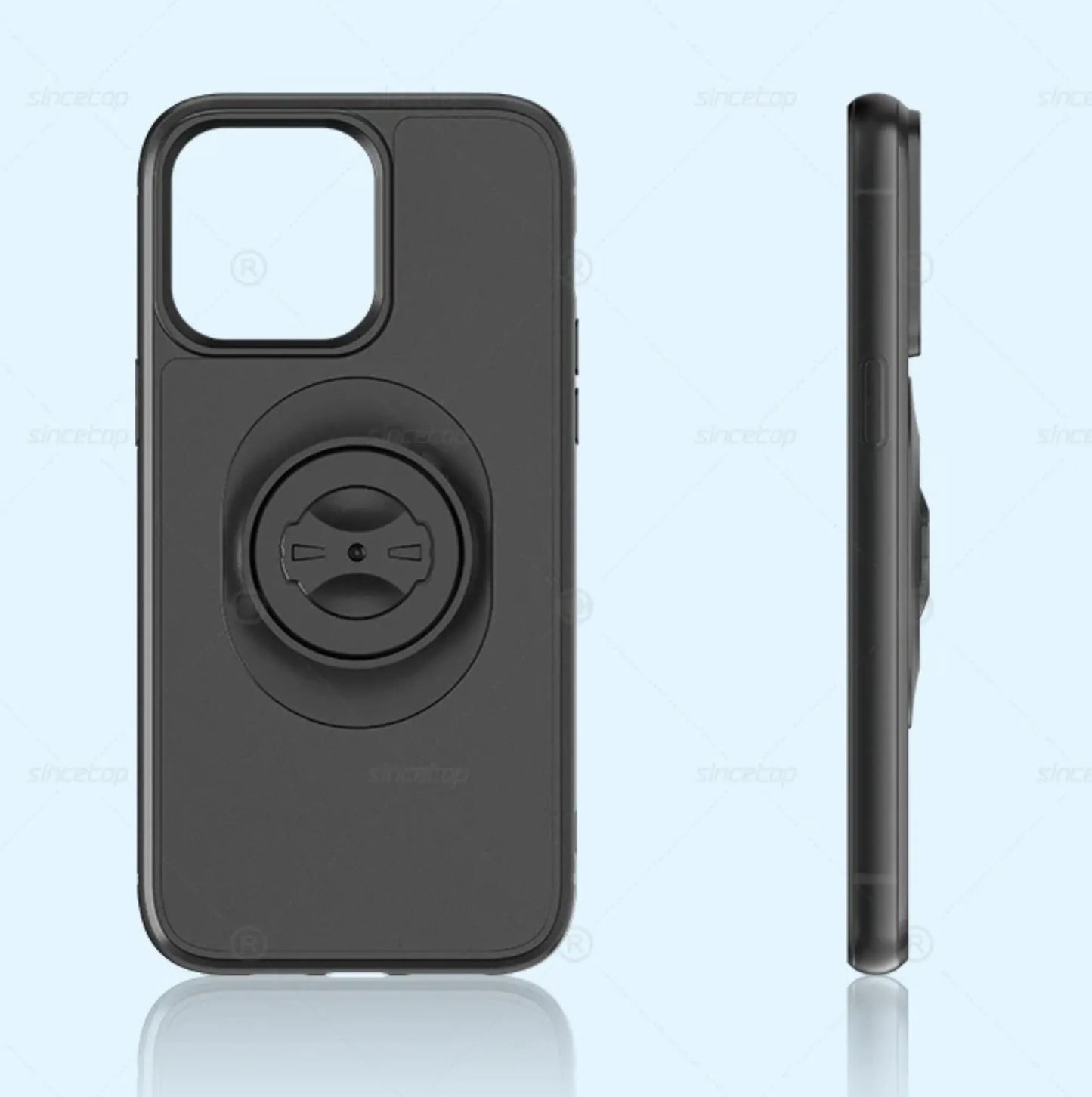 Coque de téléphone antichoc avec support Garmin intégré