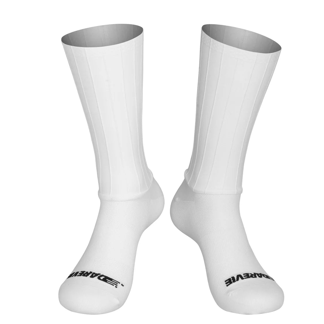 Chaussettes AERO 37/45 – Blanches – Performance et Confort Vélo Route