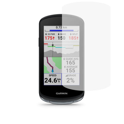 Ecran de protection en verre trempé Garmin Edge 1040 Bikeflow