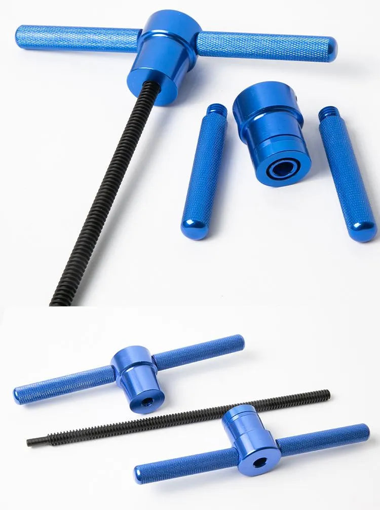 Kit Professionnel d’Installation et d’Extraction de Roulements pour Vélo avec boîte - Compatible Moyeu de Roue