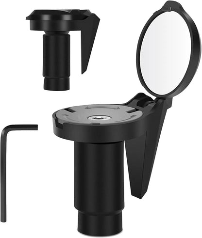 Embout de guidon Rétroviseur de vélo – Miroir convexe HD – Rotation 360°
